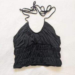 Anthropologie, Sunday in Brooklyn, cropped halter tank, Medium